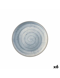 Serving Platter La Mediterránea Swirl Circular ø 32,1 cm (6 Units)
