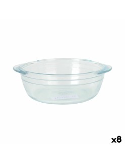 Serving Platter Quttin Glass 2,3 L 26 cm (8 Units)