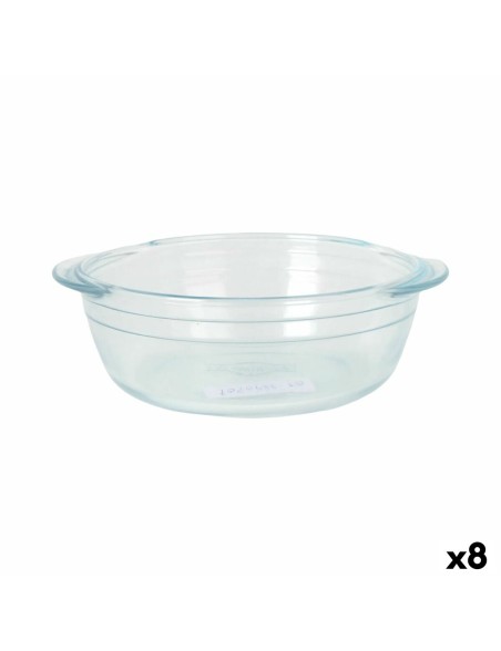 Serving Platter Quttin Glass 2,3 L 26 cm (8 Units)