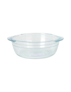 Serving Platter Quttin Glass 2,3 L 26 cm (8 Units)