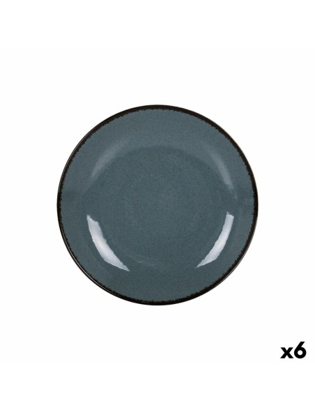 Serving Platter Santa Clara Blue Circular Ø 30 cm (6 Units)