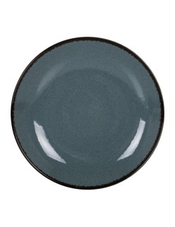 Serving Platter Santa Clara Blue Circular Ø 30 cm (6 Units)