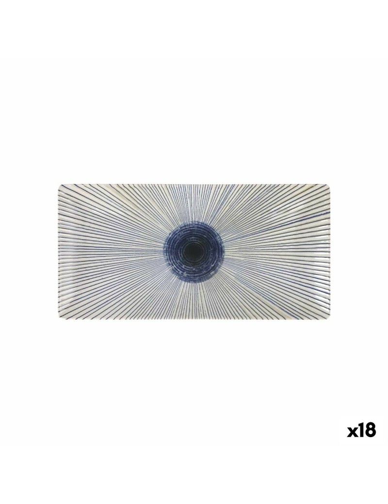 Kochschüssel La Mediterránea Irys rechteckig 30 x 15 x 2 cm (18 Stück)