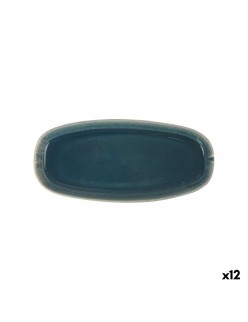 Plat à Gratin La Mediterránea Ocean blue 25,5 x 11,7 x 2,3 cm (12 Unités)