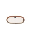 Serving Platter La Mediterránea Fustam Oval 25,8 x 12 x 2,2 cm (24 Units)