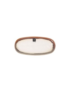 Serving Platter La Mediterránea Fustam Oval 25,8 x 12 x 2,2 cm (24 Units)