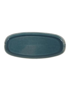 Serving Platter La Mediterránea Ocean blue 33,4 x 14,8 x 2,5 cm (10 Units)
