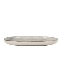 Serving Platter La Mediterránea Vortex Oval 20 x 13 x 2 cm (24 Units)