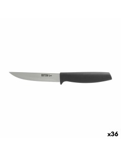 Cuchillo de Cocina Quttin Laos Negro Plateado 11 cm 20 x 2 x 2 cm Multiusos (36 Unidades)