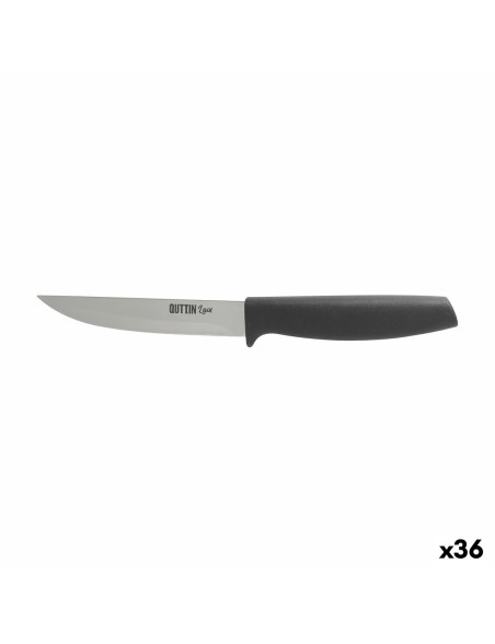 Cuchillo de Cocina Quttin Laos Negro Plateado 11 cm 20 x 2 x 2 cm Multiusos (36 Unidades)
