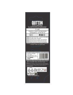 Cuchillo de Cocina Quttin Laos Negro Plateado 11 cm 20 x 2 x 2 cm Multiusos (36 Unidades)