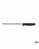 Cuchillo Jamonero Quttin Laos 22 cm Negro Plateado (36 Unidades)