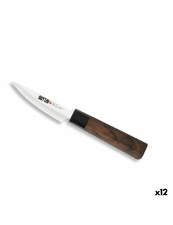 Cuchillo de Cocina Quttin PETTY Takamura Marrón Plateado 9 cm (12 Unidades)