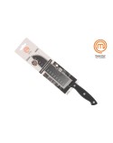 Coltello da Cucina MasterChef Nero Argentato 18 cm (18 Unità)