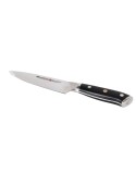 Küchenmesser Quttin DAMASKUS Schwarz Silberfarben 15 cm (2 Stück)