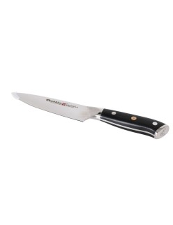 Coltello da Cucina Quttin DAMASKUS Nero Argentato 15 cm (2 Unità)