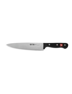 Küchenmesser Quttin SYBARITE Schwarz Silberfarben 20 cm (8 Stück)