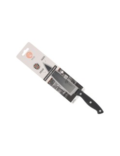 Coltello da Cucina MasterChef Chef Nero Argentato 15 cm (18 Unità)