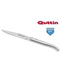 Cuchillo para Carne Quttin Kobe Plateado 10,5 cm (12 Unidades)