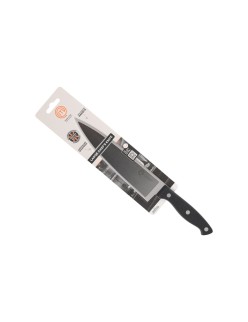 Coltello da Cucina MasterChef Chef Nero Argentato 20 cm (18 Unità)