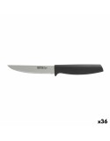 Cuchillo de Cocina Quttin Laos Negro Plateado 11 cm Multiusos (36 Unidades)