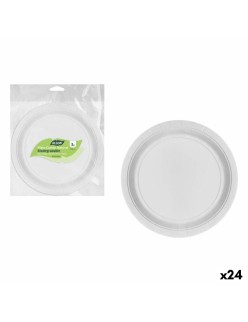 Plate set Algon 28 cm 3 Pieces (24 Units)