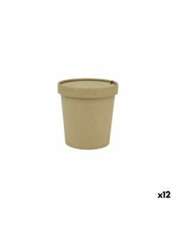 Plate set Algon 800 ml 4 Pieces (12 Units)