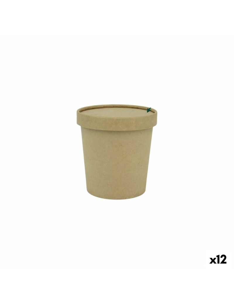 Plate set Algon 800 ml 4 Pieces (12 Units)