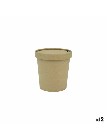 Plate set Algon 800 ml 4 Pieces (12 Units)