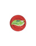 Plate set Algon Red 450 ml 6 Pieces (18 Units)
