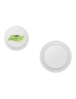Plate set Algon 23 cm 25 Pieces (18 Units)