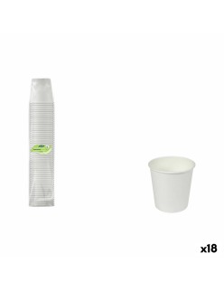 Set de Verres Algon Blanc 80 ml 50 Pièces (18 Unités)
