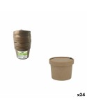 Plate set Algon 270 ml 5 Pieces (24 Units)