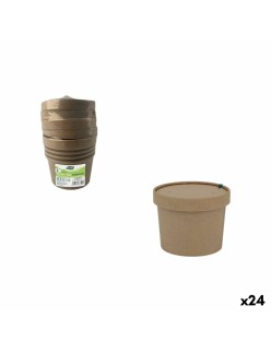 Plate set Algon 270 ml 5 Pieces (24 Units)