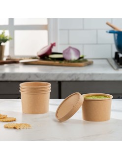 Plate set Algon 270 ml 5 Pieces (24 Units)