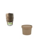 Plate set Algon 270 ml 5 Pieces (24 Units)