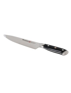 Cuchillo de Cocina Quttin DAMASKUS Negro Plateado 20 cm (2 Unidades)