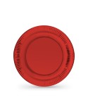 Conjunto de pratos Algon Vermelho 23 cm 10 Peças (18 Unidades)