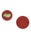 Conjunto de pratos Algon Vermelho 23 cm 10 Peças (18 Unidades)