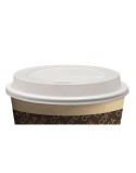 Lot de couvercles pour verres Algon 250 ml 100 Pièces (12 Unités)