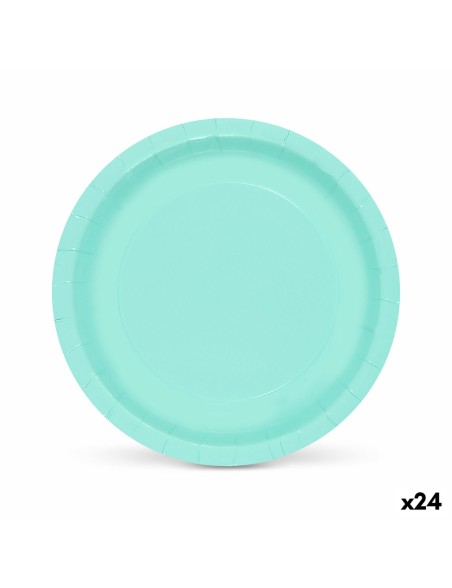 Set di piatti Algon Acquamarina 20 cm 10 Pezzi (24 Unità)