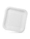 Plate set Algon 20 cm 25 Pieces (18 Units)
