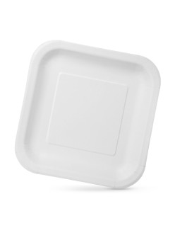 Plate set Algon 20 cm 25 Pieces (18 Units)