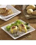 Plate set Algon 20 cm 25 Pieces (18 Units)
