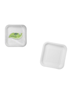 Plate set Algon 20 cm 25 Pieces (18 Units)