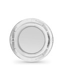 Plate set Algon Silver 23 cm 10 Pieces (18 Units)