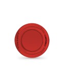 Service de vaisselle Algon Rouge 18 cm 12 Pièces (18 Unités)