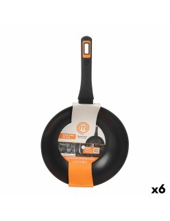 Padella Wok MasterChef 28 cm (6 Unità)