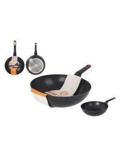 Padella Wok MasterChef 28 cm (6 Unità)