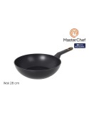 Padella Wok MasterChef 28 cm (6 Unità)